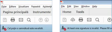 Semnătură nevalidă - Eroare la semnarea PDF-urilor cu Adobe Acrobat Reader DC 1 1