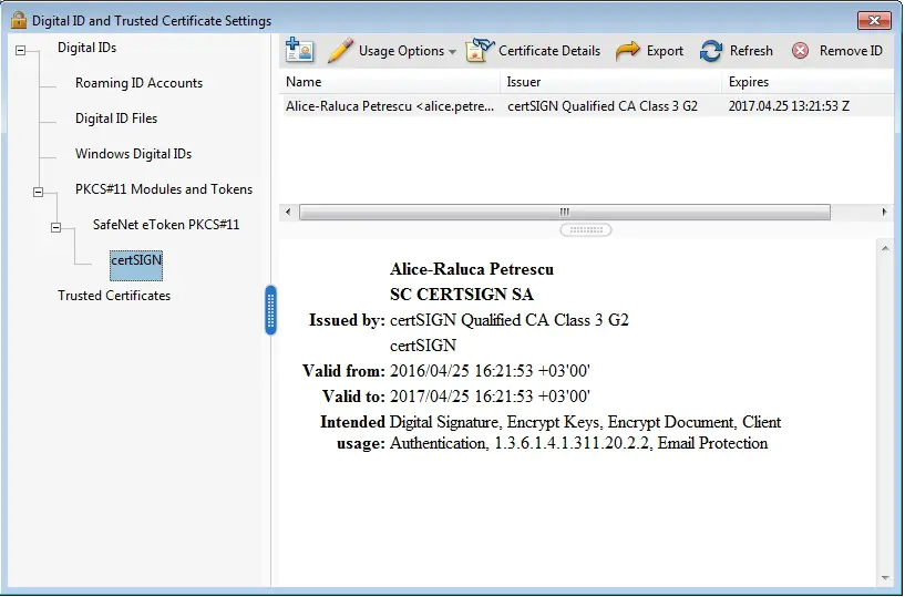 Semnătură nevalidă - Eroare la semnarea PDF-urilor cu Adobe Acrobat Reader DC 7 10