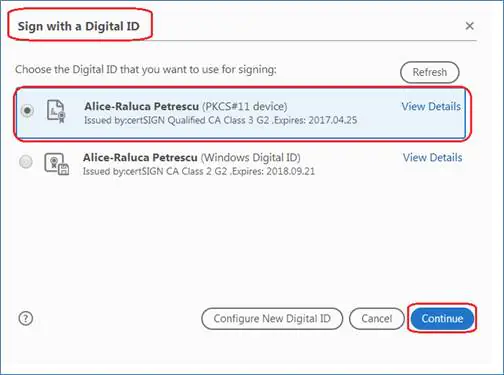 Semnătură nevalidă - Eroare la semnarea PDF-urilor cu Adobe Acrobat Reader DC 10 13