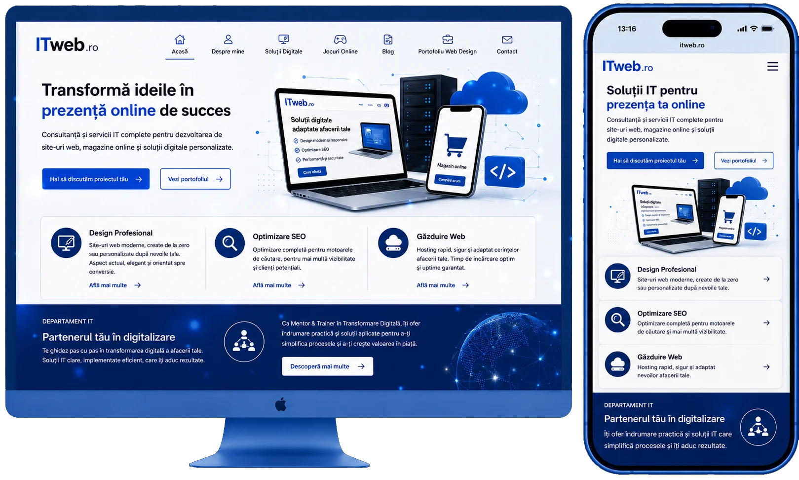 Prezentare servicii ITweb.ro